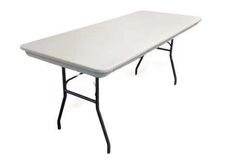 8′ Poly Folding Banquet Table