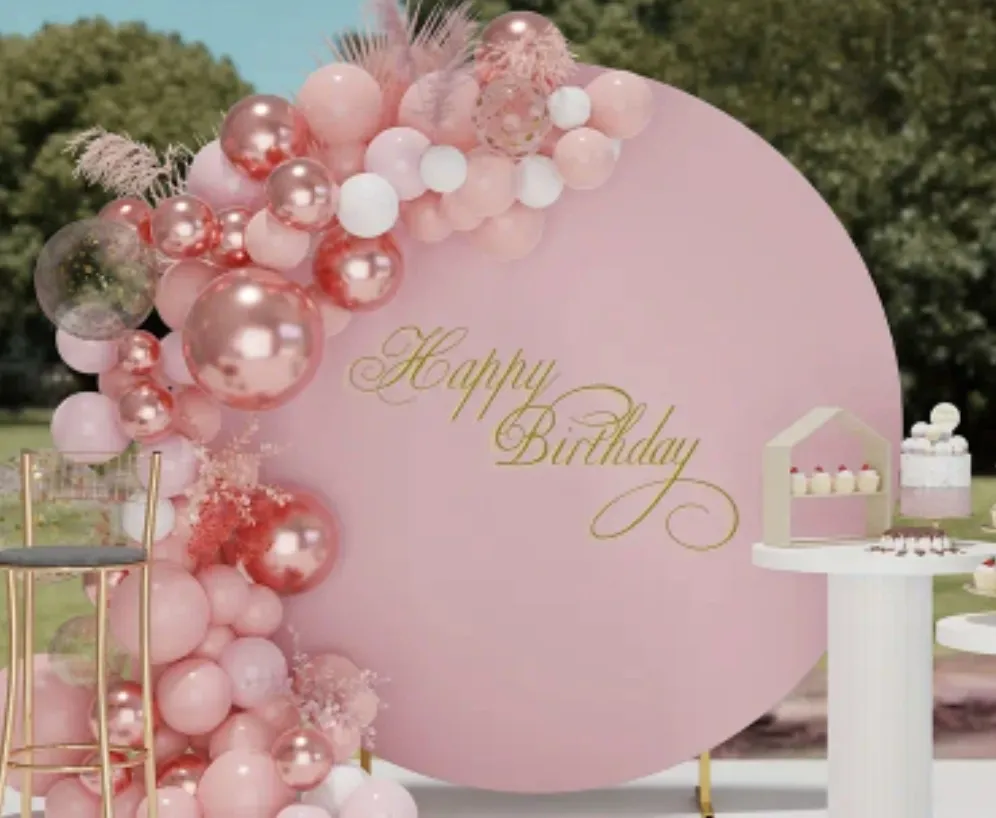 Classic Round Backdrop Cover