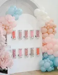White Candy Dispenser Wall