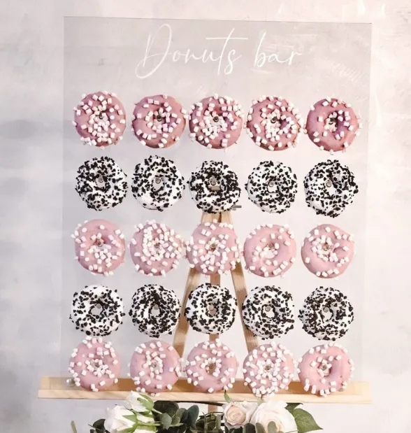 Acrylic Donut Wall