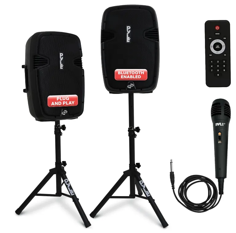 PA Bluetooth Speaker Complete Set
