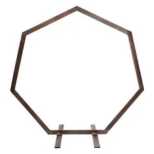 The Heptagon Arch/ Heptagon Wood Arbor