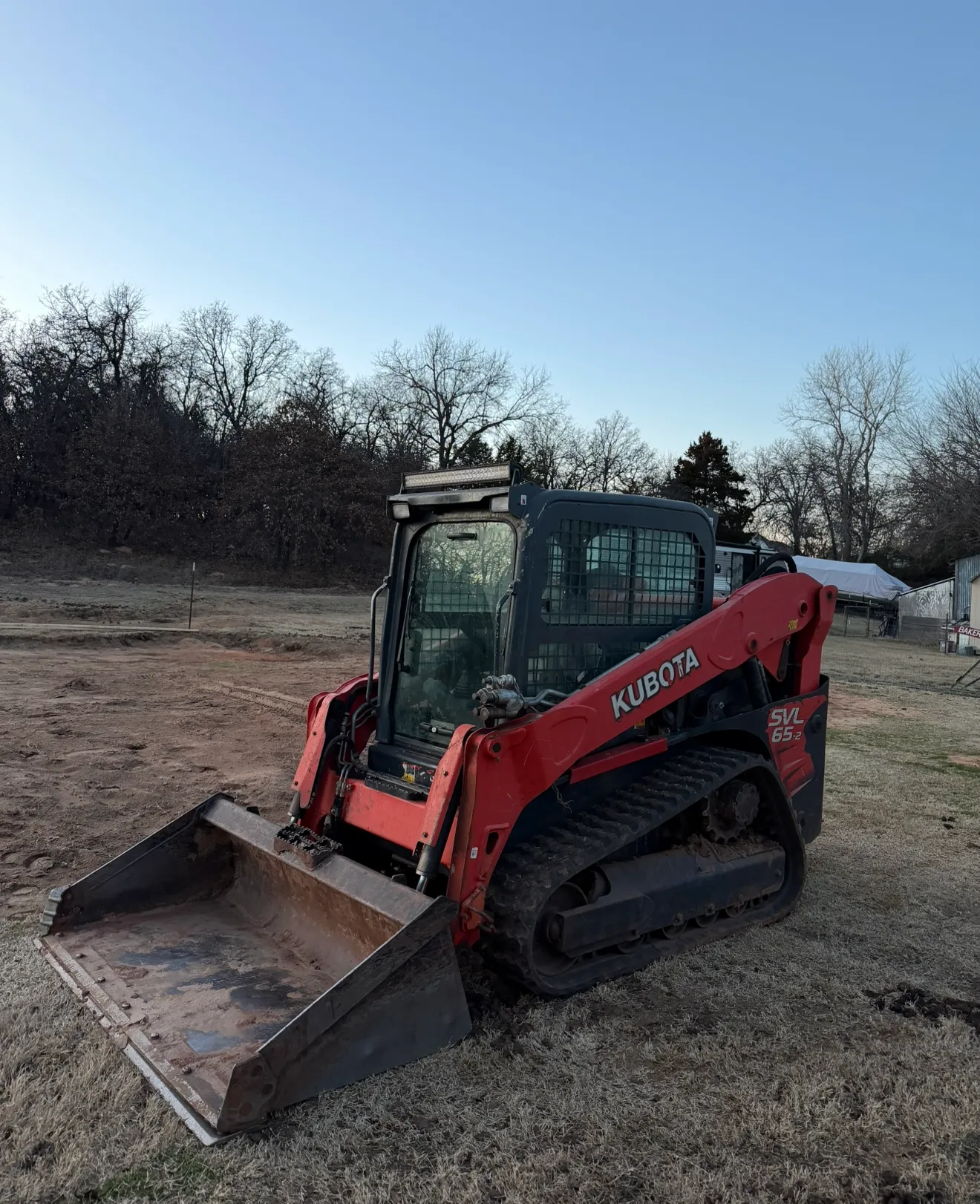 Kubota SVL65-2 HVAC cab