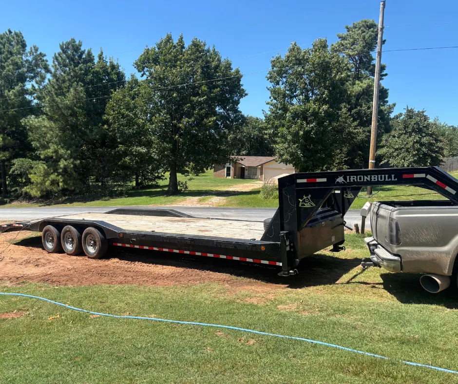 IronBull 32ft Gooseneck Trailer