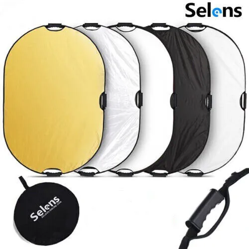 5 in 1 Reflektor / Diffusor / Bounce / Fill / Negative Fill (80x120cm)