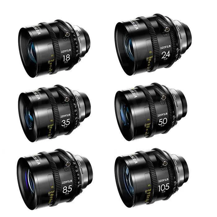 DZOFILM Vespid 2 Prime Set (18/24/35/50/85/105mm) PL-Mount