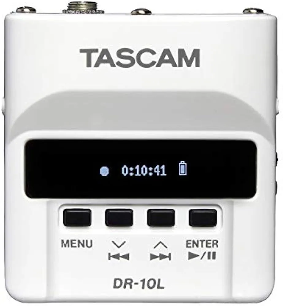 Tascam DR-10 LW | weißer Mini 24bit Recorder