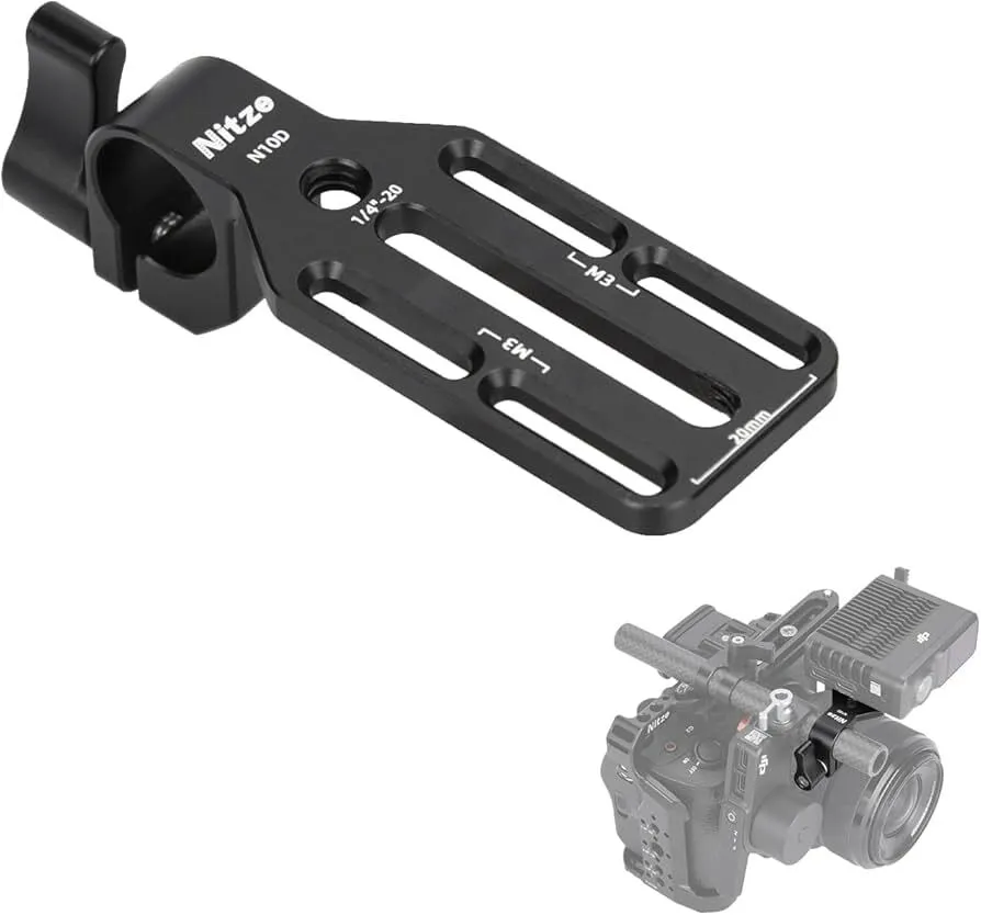 Nitze 15mm Rod Clamp Adapter für DJI Focus Pro Lidar