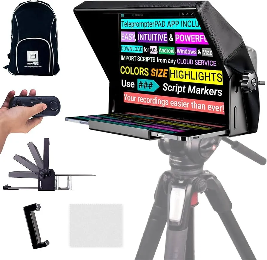 Teleprompter PAD (für 12" Tablets / iPads)