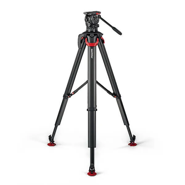 Sachtler Flowtech 100 Stativ + Aktiv 10 Fluidkopf