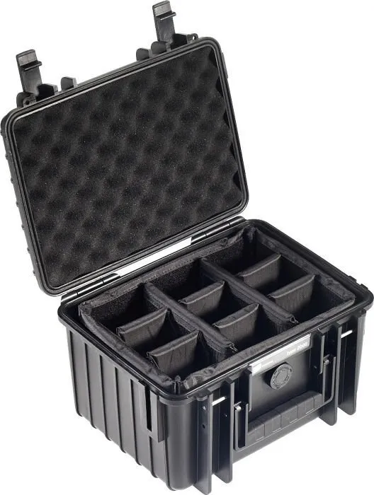 B&W Case Type 2000 RPD | Transportkoffer mit Fachaufteilung