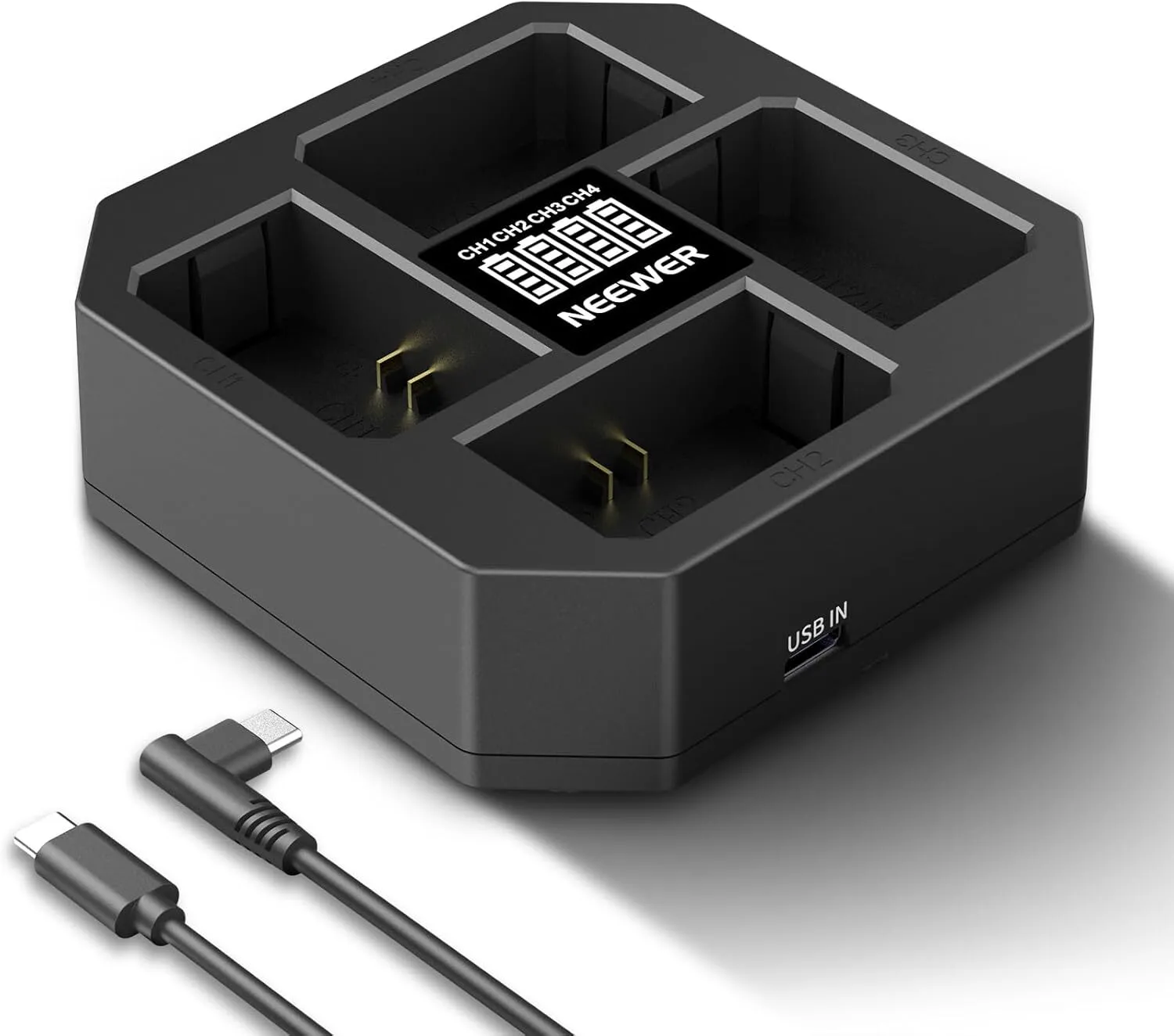 NEEWER 4 Kanal NP-FZ100 Ladegerät