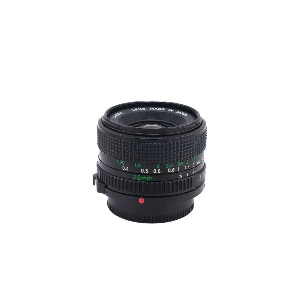 Canon FD 28mm F2.8 (optional E-Mount)