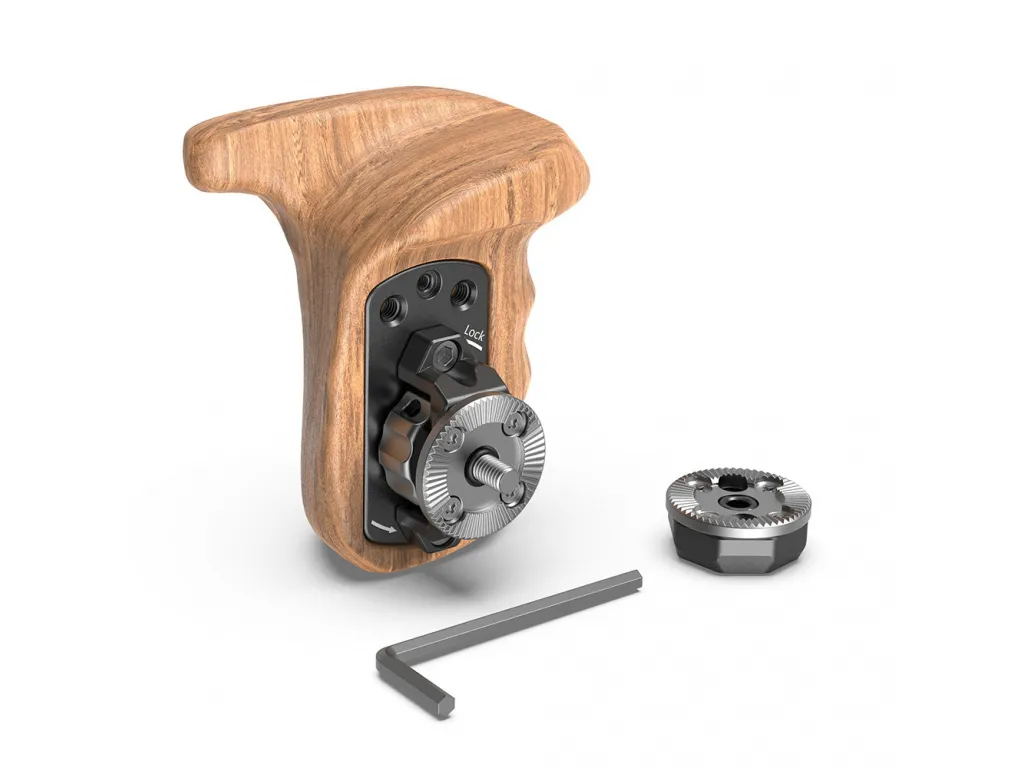 SmallRig Holzgriff für linke Seite mit Arri Rosette (1891)