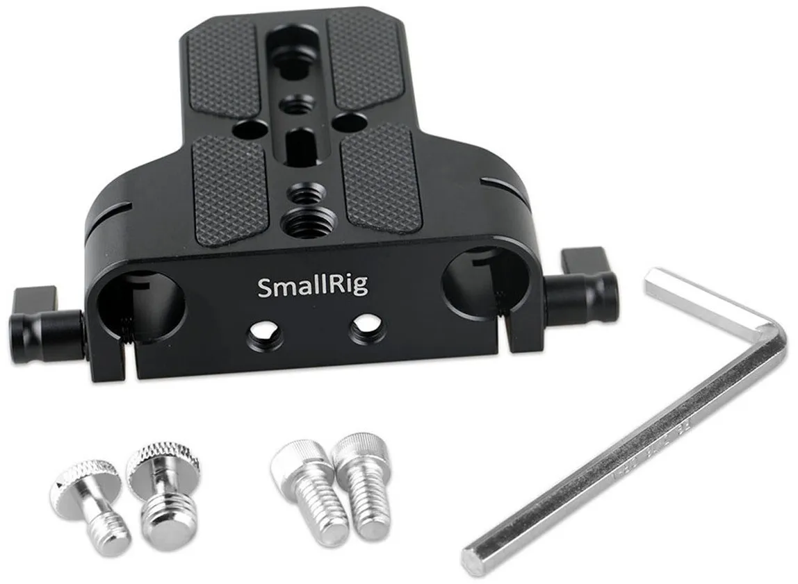 SmallRig 15mm Rod Base Plate (1674)