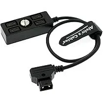 4x D-Tap Splitter mit Gewinde