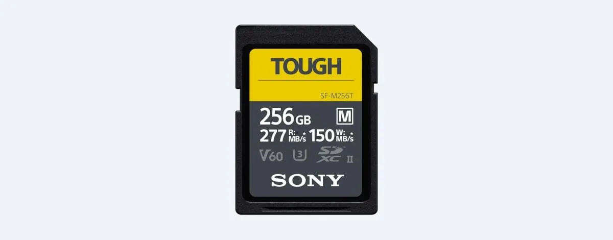Sony Tough 256GB UHS-II V60 SD-Karte