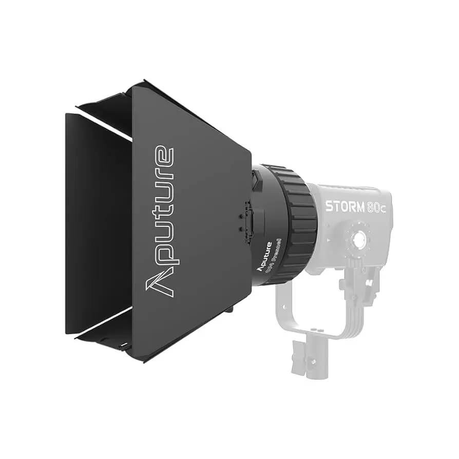 Aputure CF4 Fresnel mit Barn Doors (für Storm 80C)