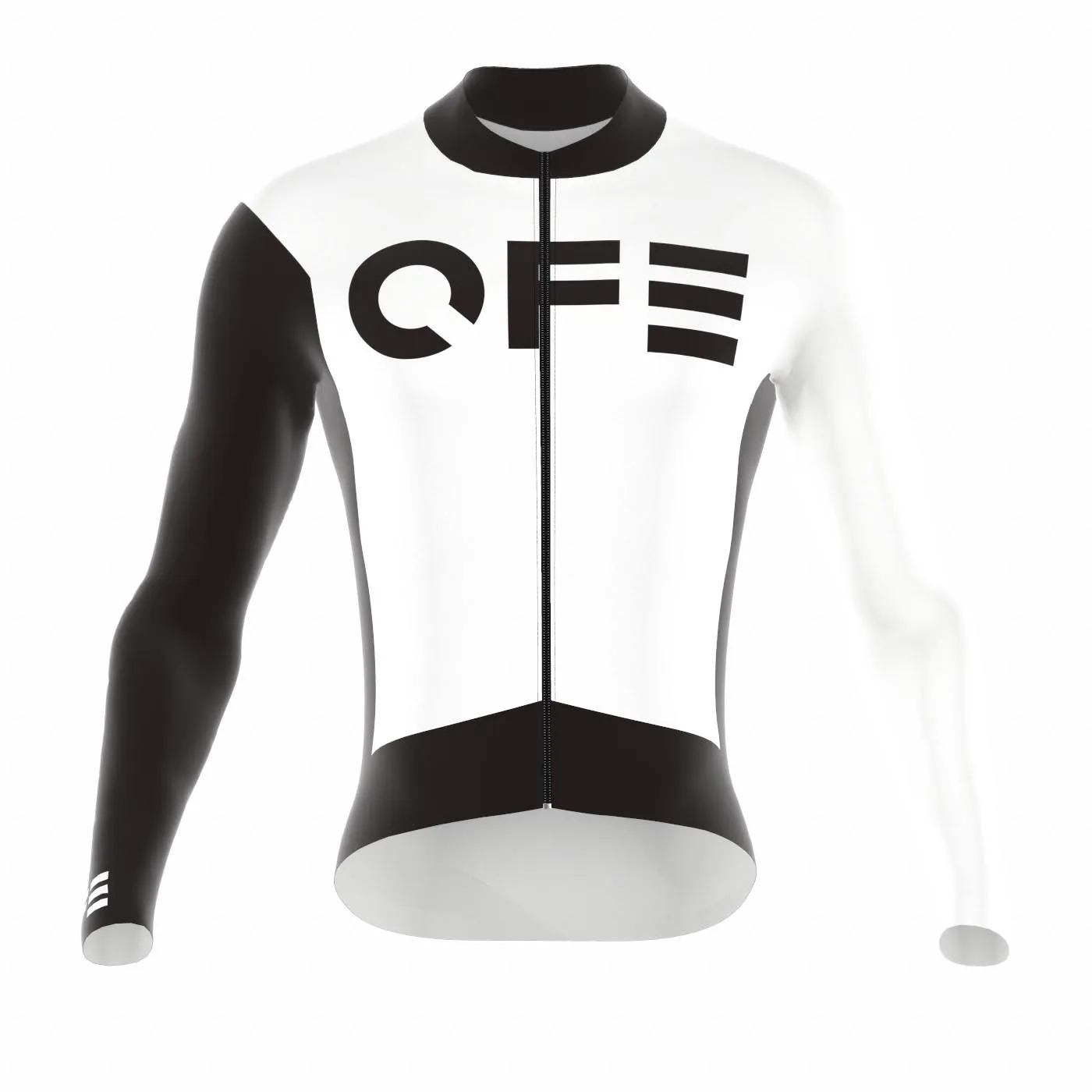 Trikot langarm weiß