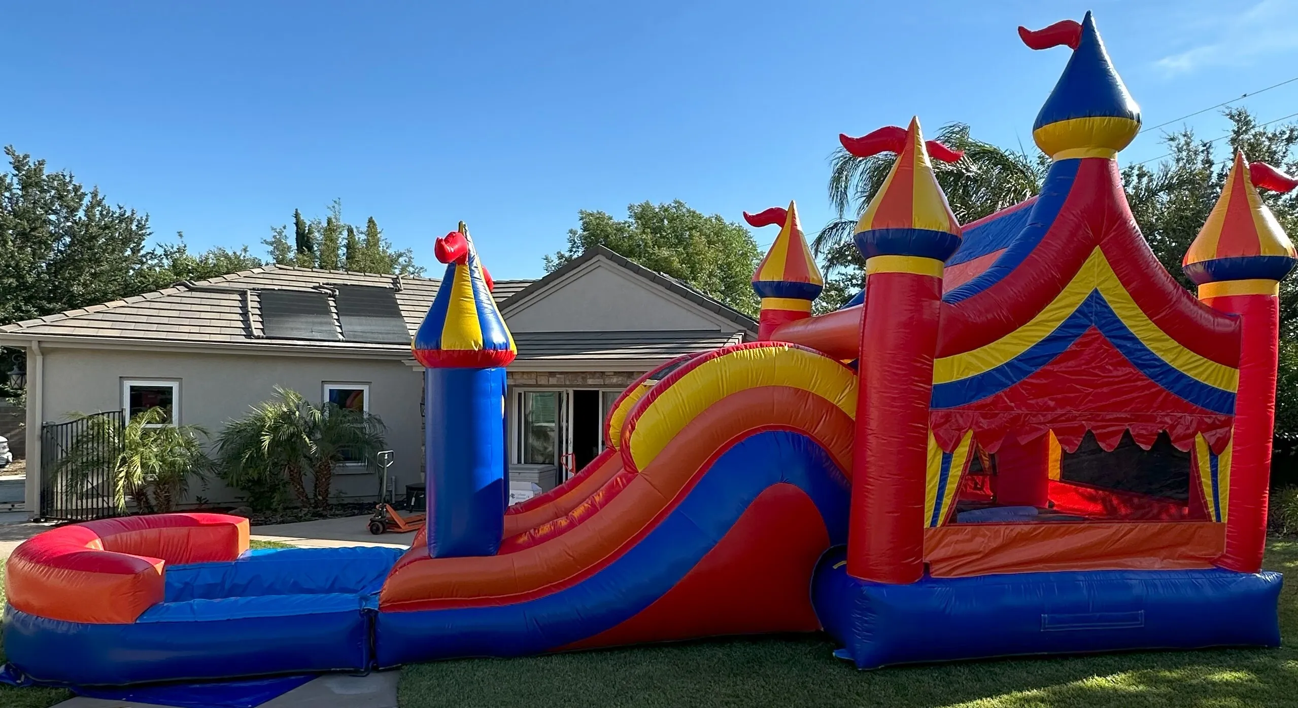Castle Combo Bounce House Dry