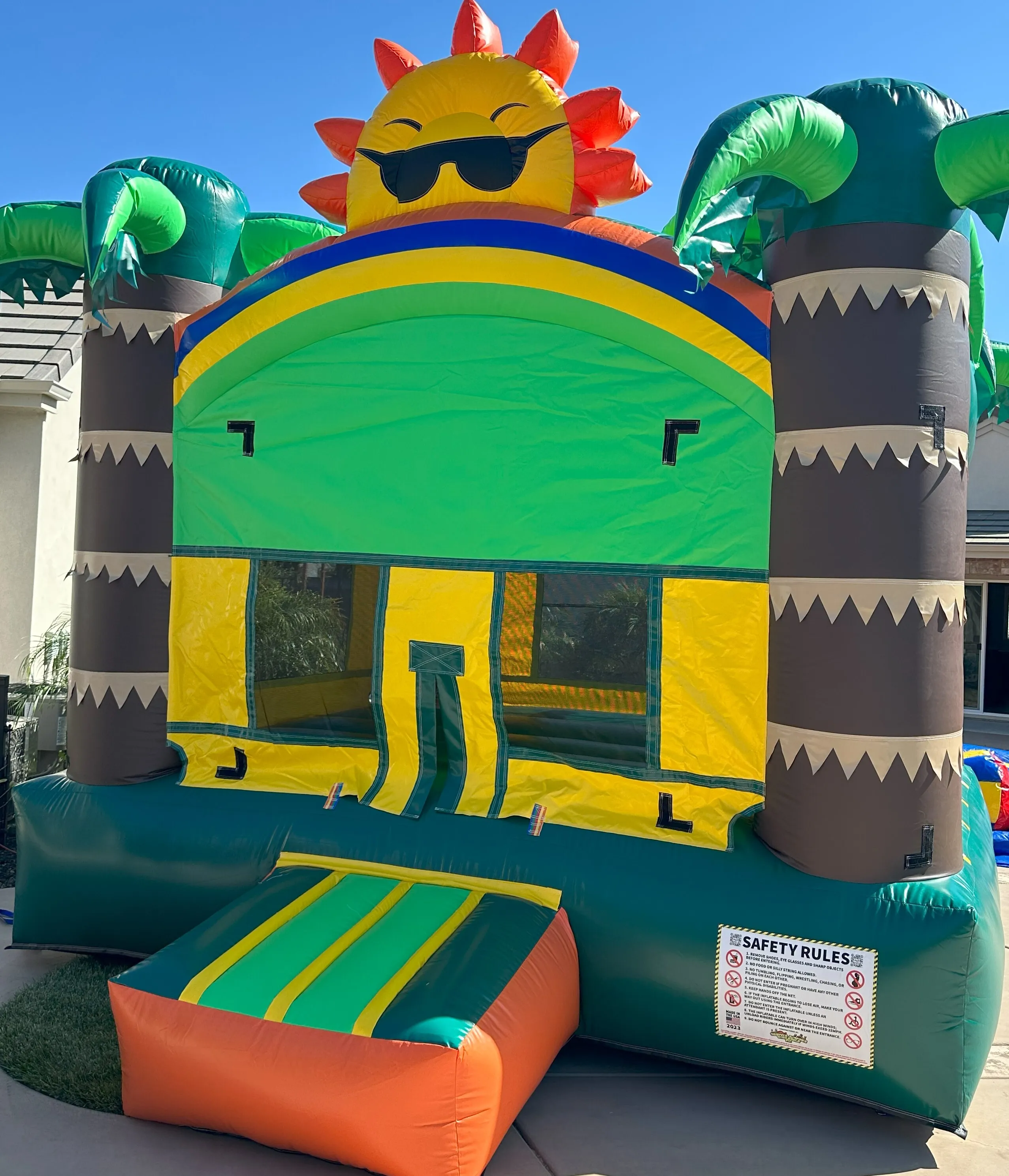 Jungle Bounce House