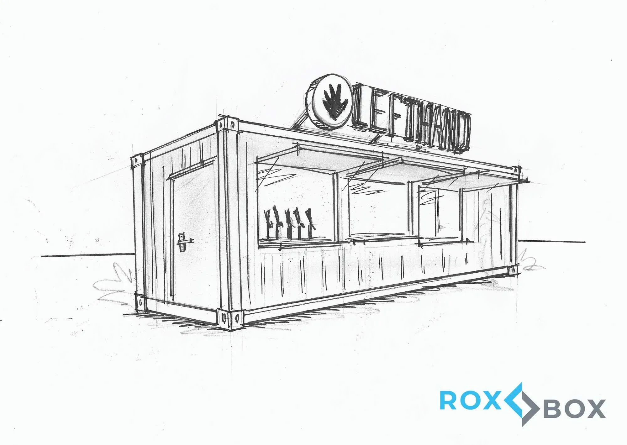 Shipping Container Bar