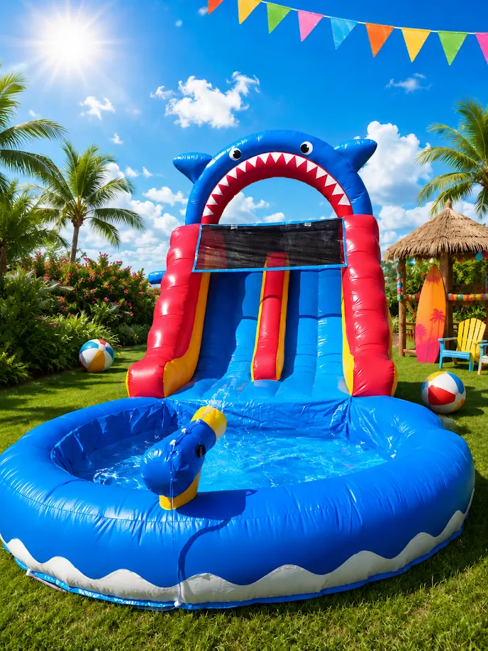 Shark 12 ft Waterslide 