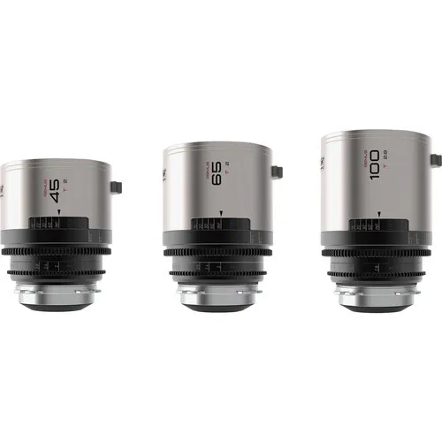 BLAZAR LENS Remus 45/65/100mm T2.0 Full-Frame 1.5x Anamorphic 3-Lens Kit Canon EF Mount( ARRI PL Mount also available