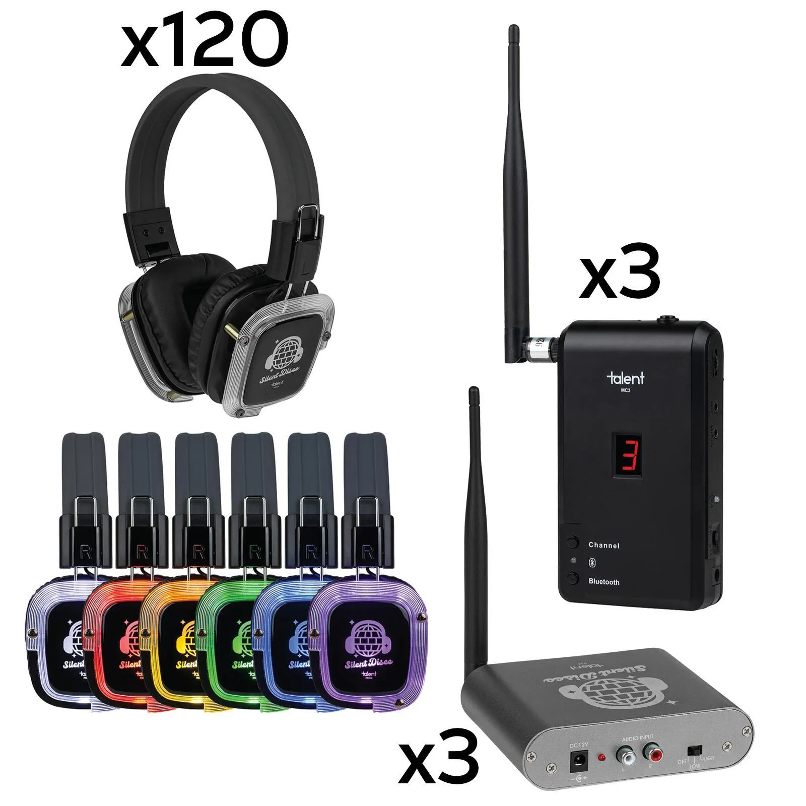 Silent Disco: Complete Party Package (200 Pax)