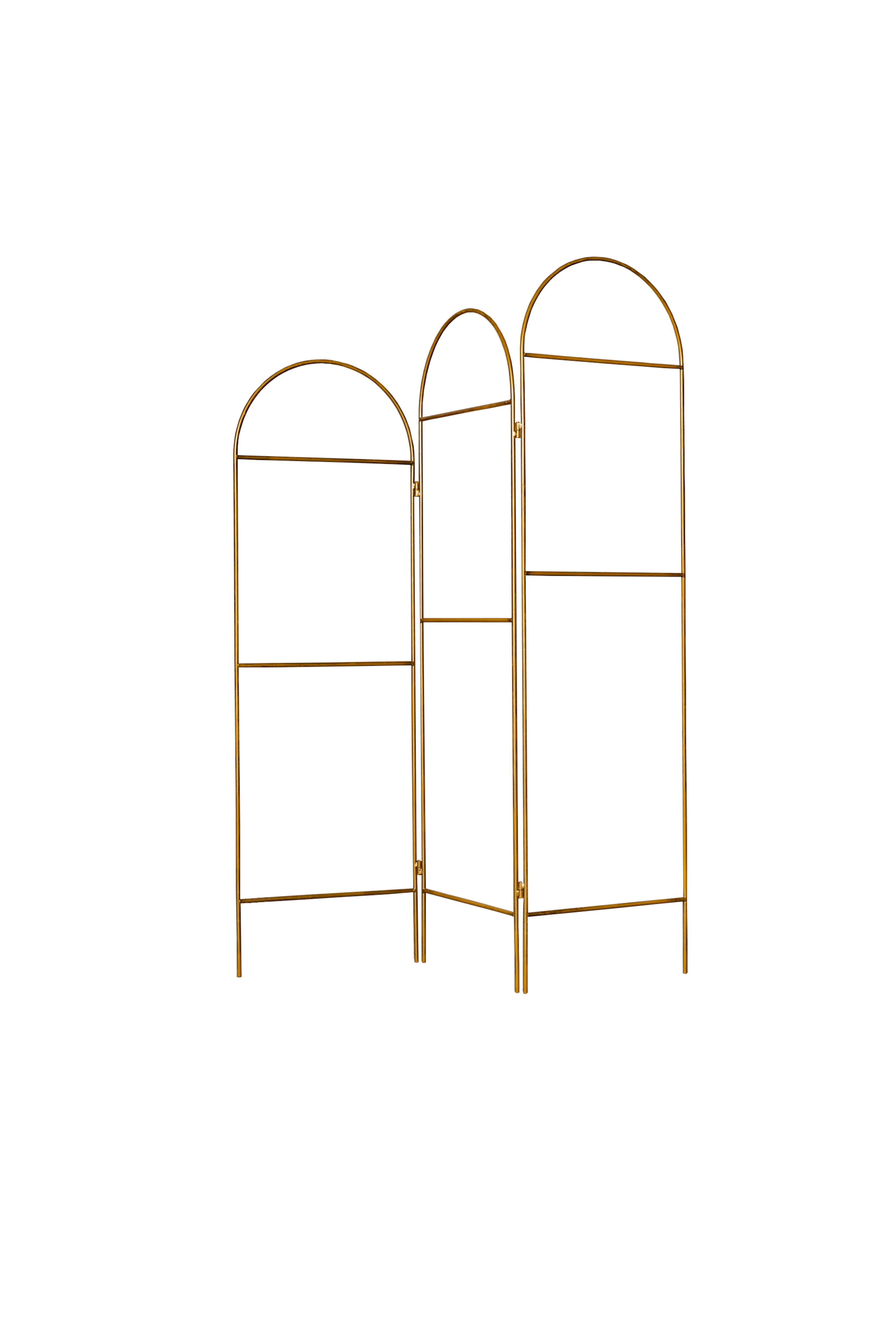 BURIAN - Paravento in metallo oro