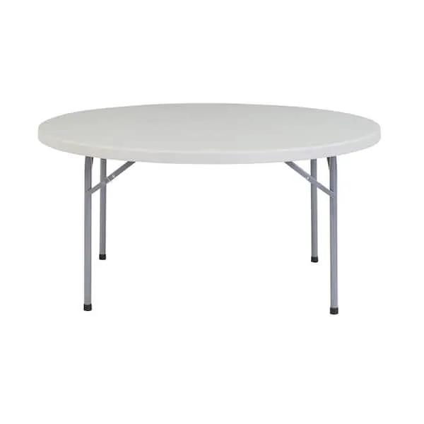 60'' Round Plastic Table
