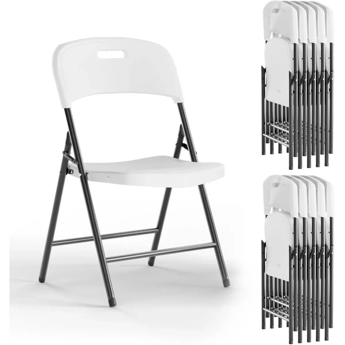 Heavy Duty 600 lb. Capacity folding chairs.