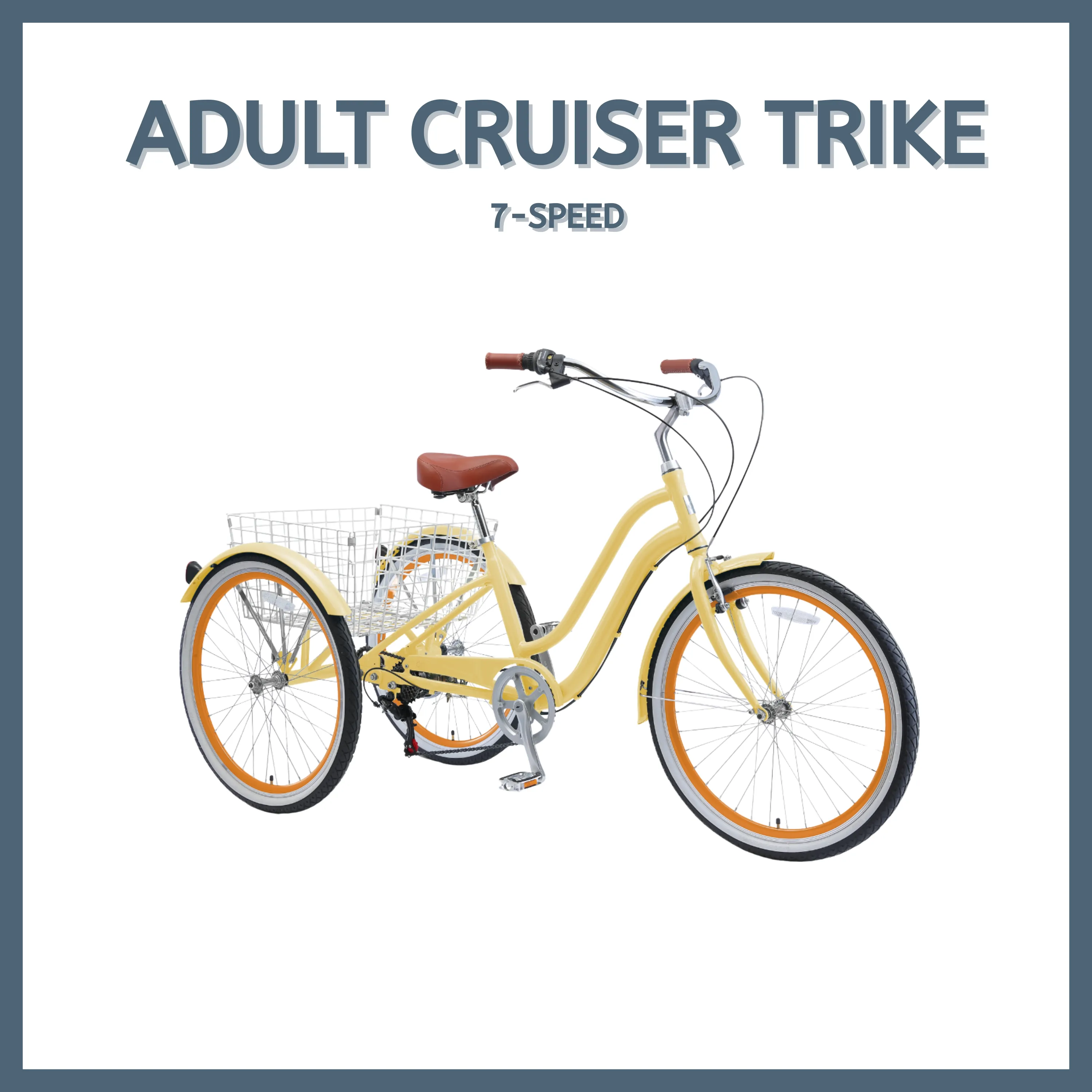 Adult Cruiser Trike - 7 Speed