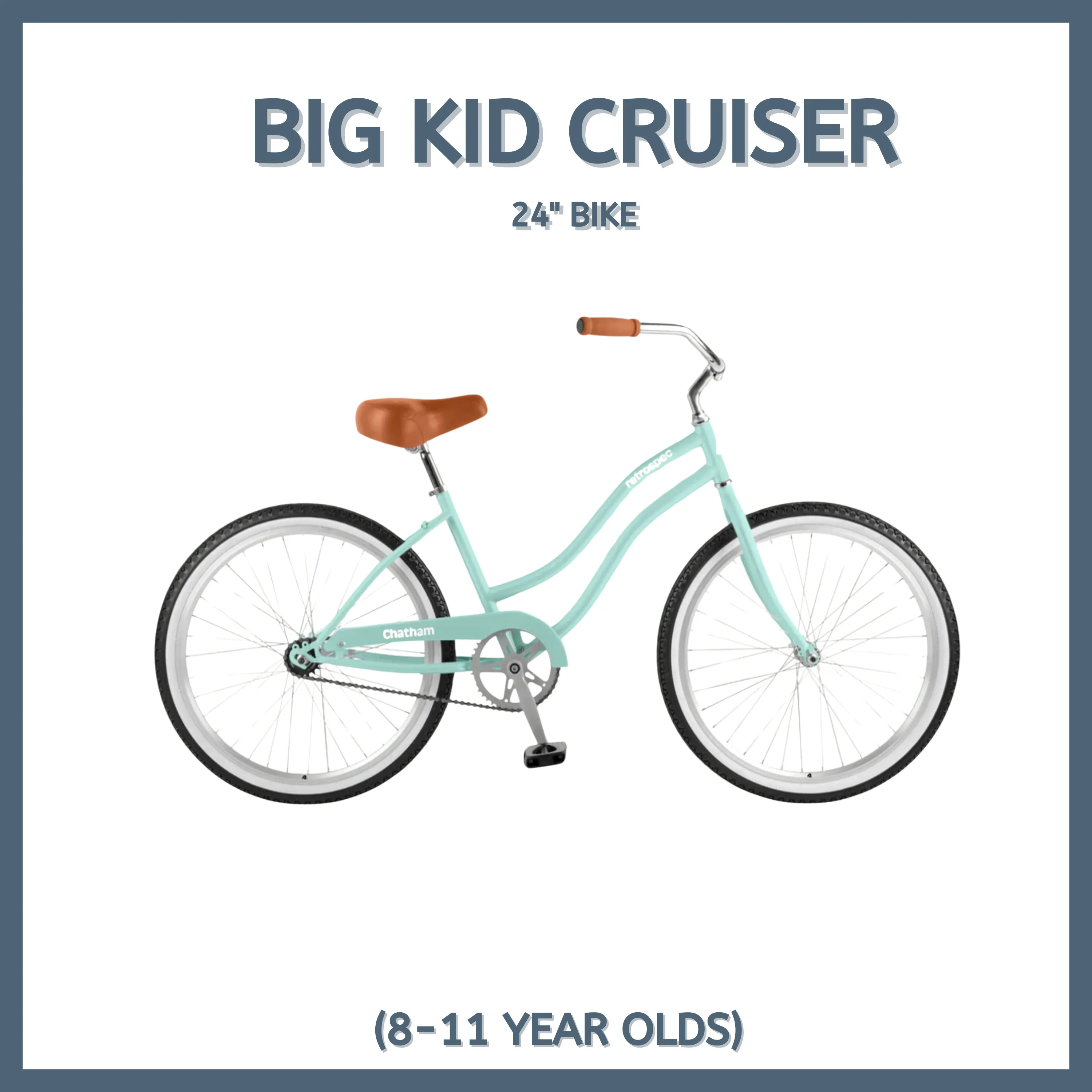 Big Kid Cruiser 24" (8-11 year olds) - Single Speed