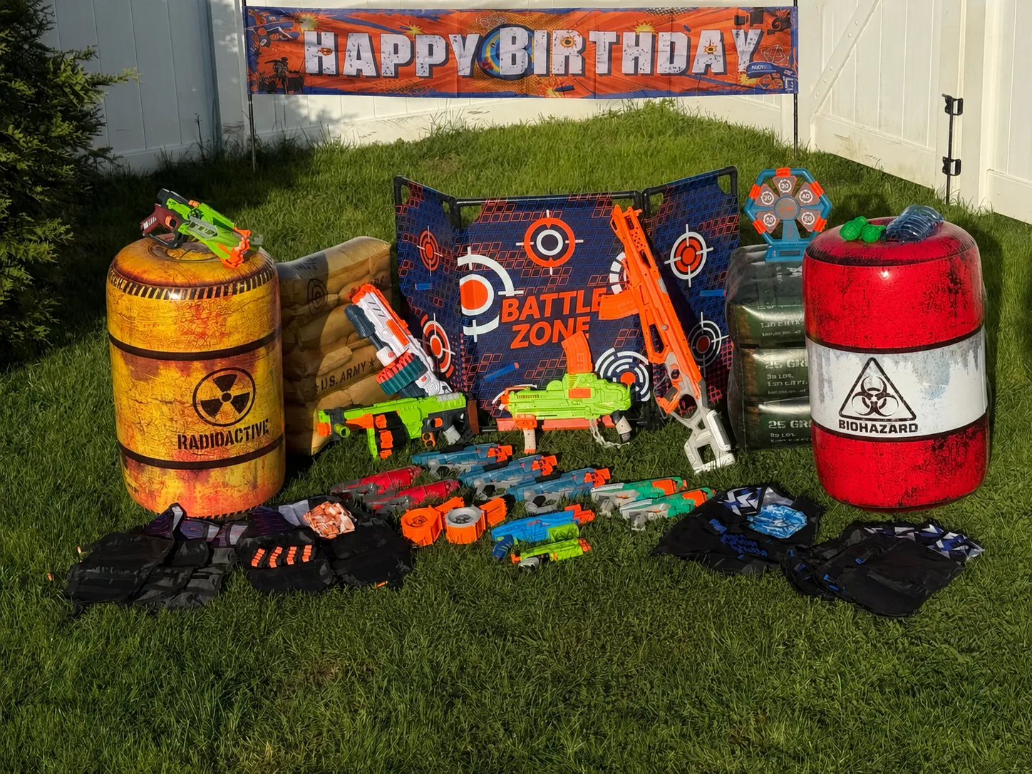 Nerf Gun Battle Package