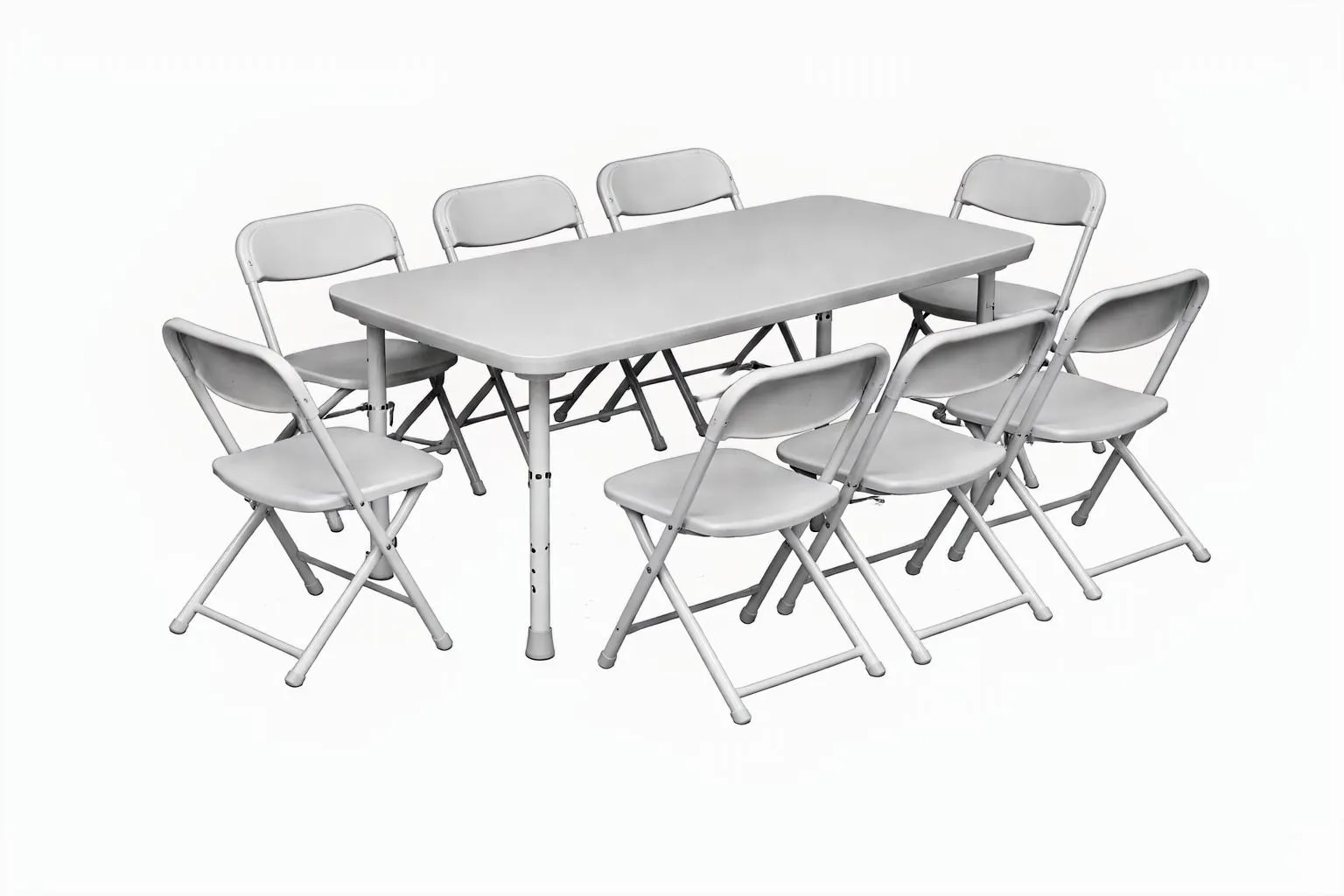 Kids 1 Table & 6 Chairs Set