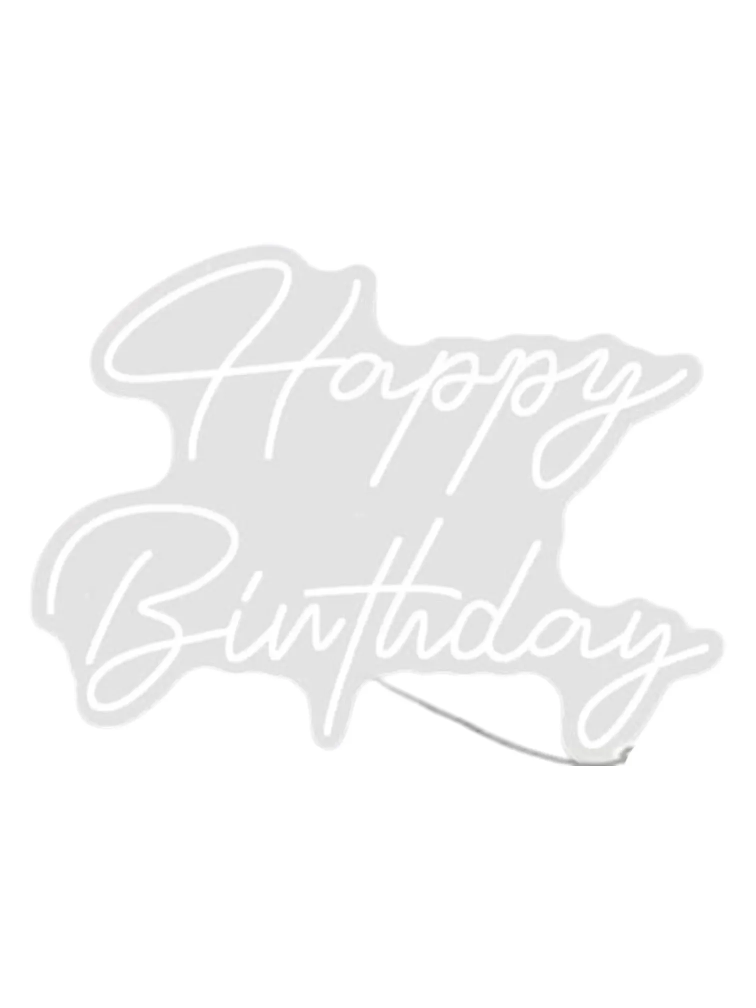 Happy Birthday Neon Sign