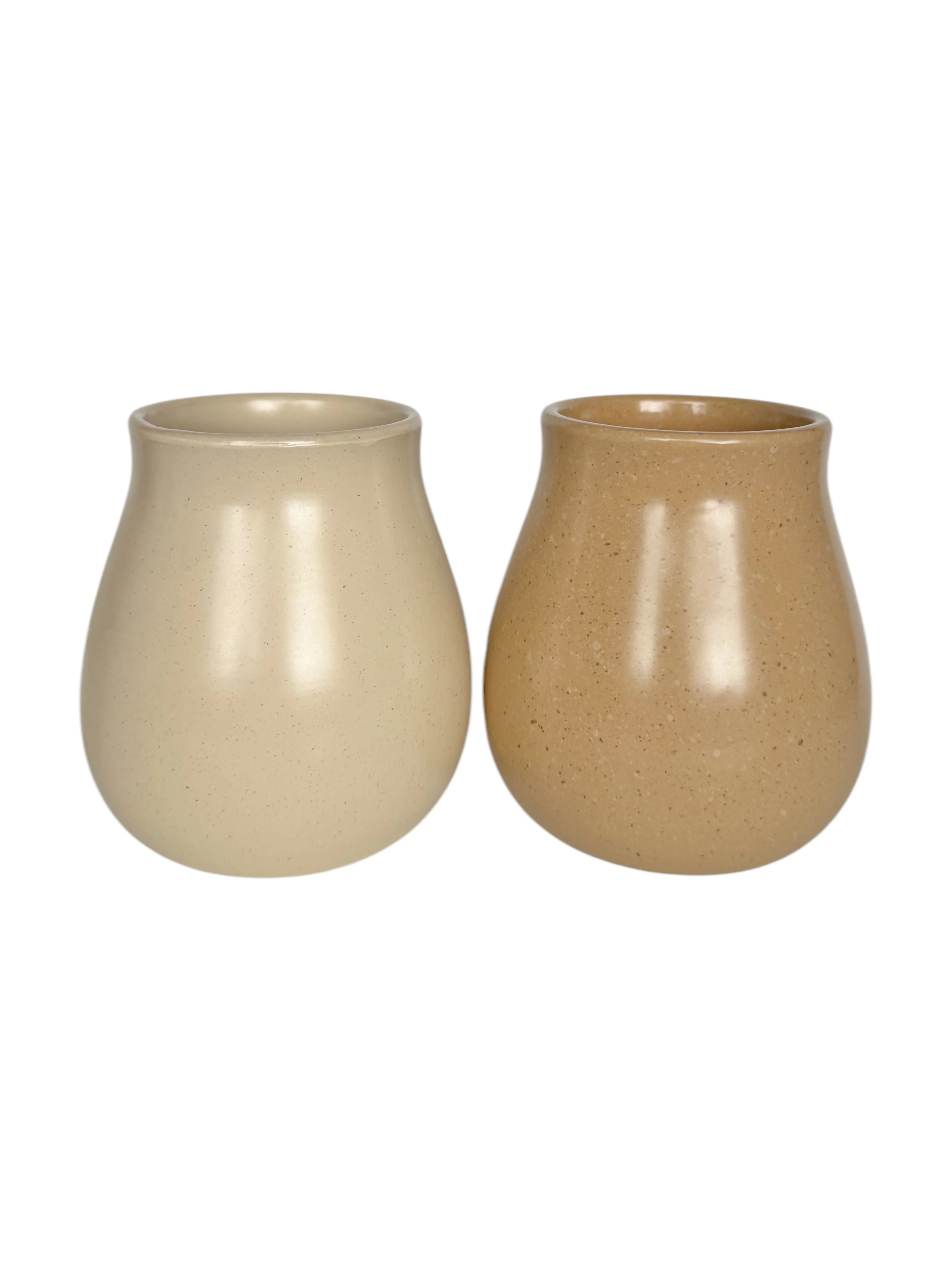 Tan & Brown Vases