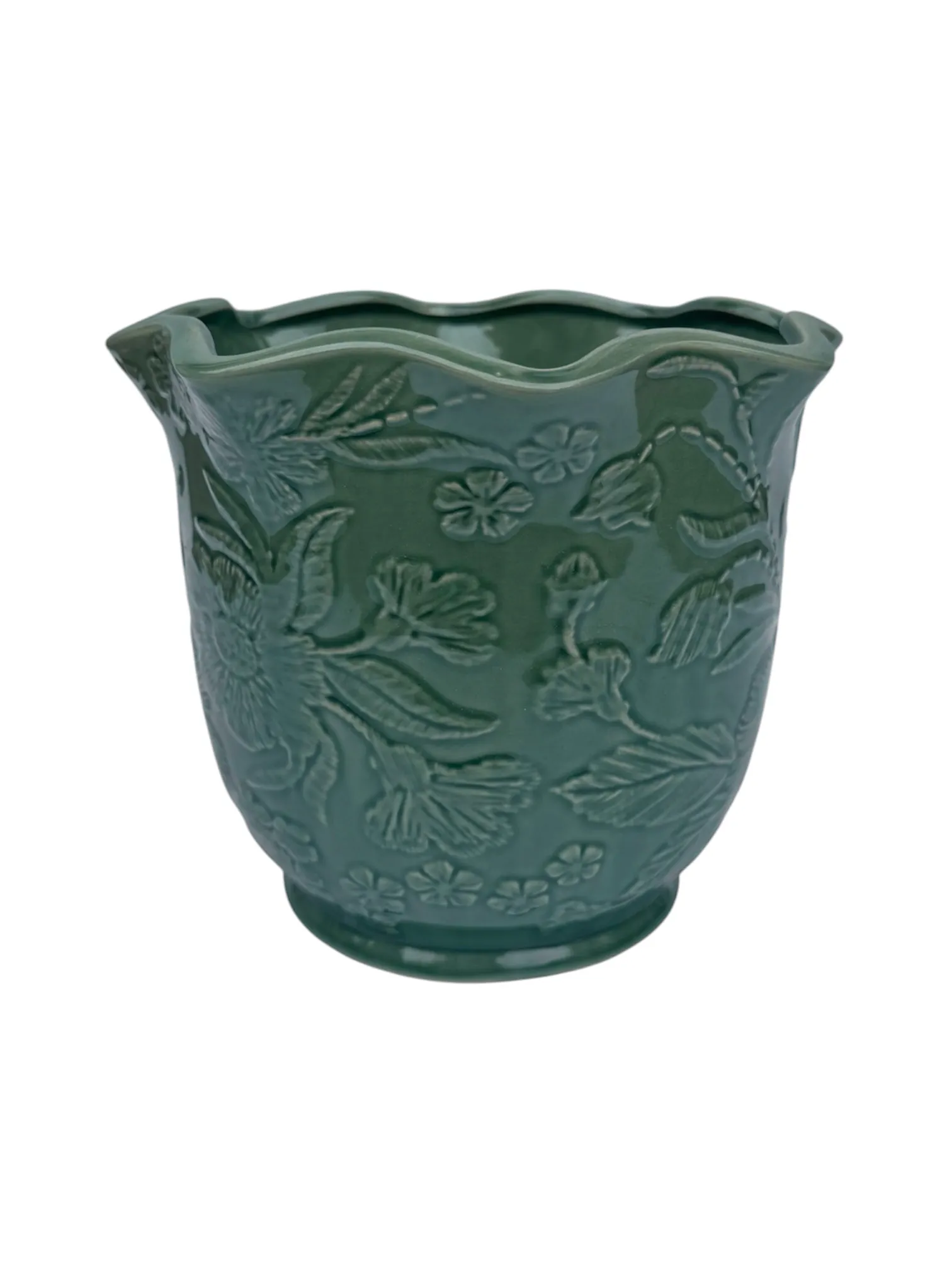 Green Flower Planter