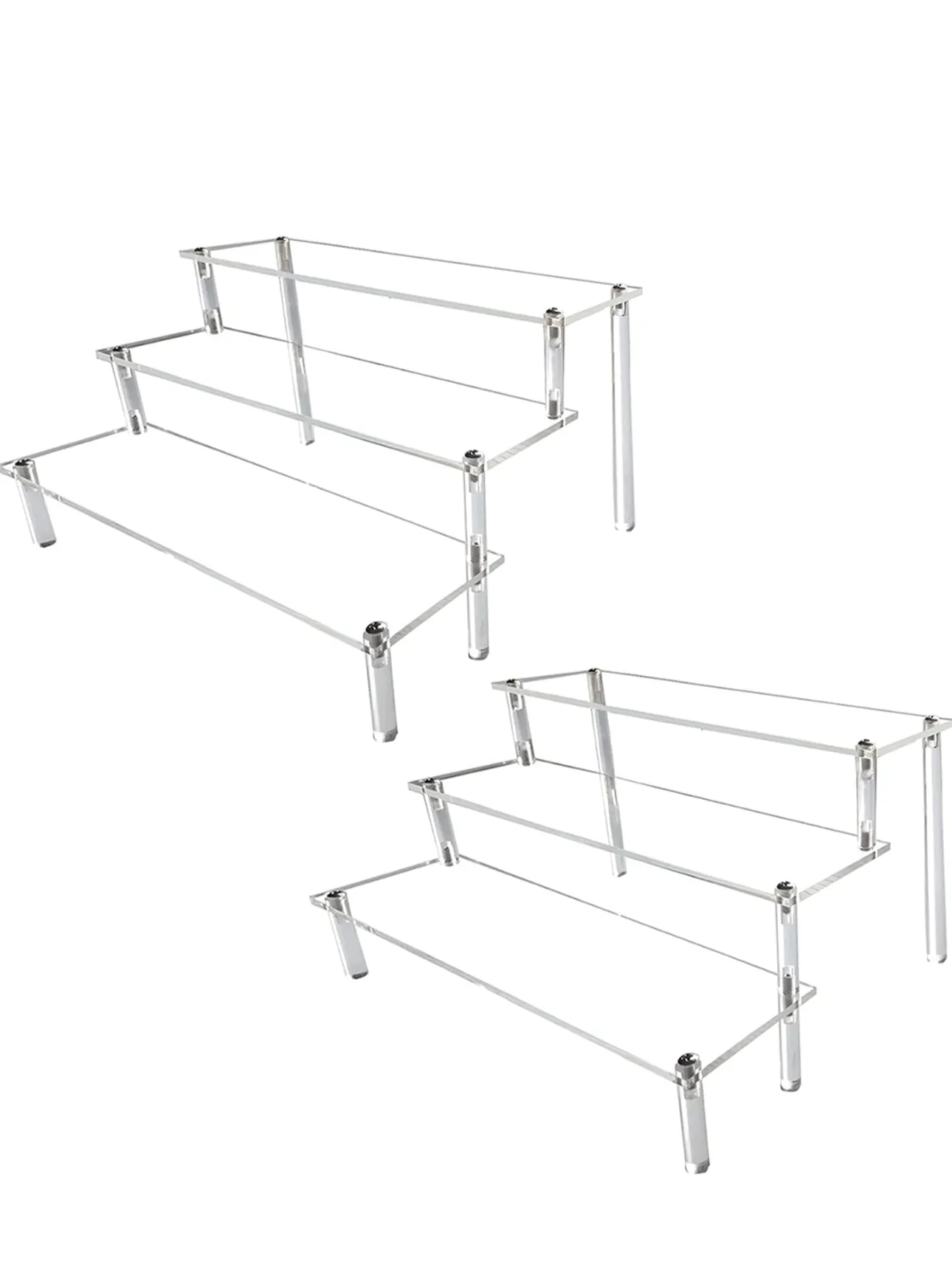Acrylic 3-tier Stands