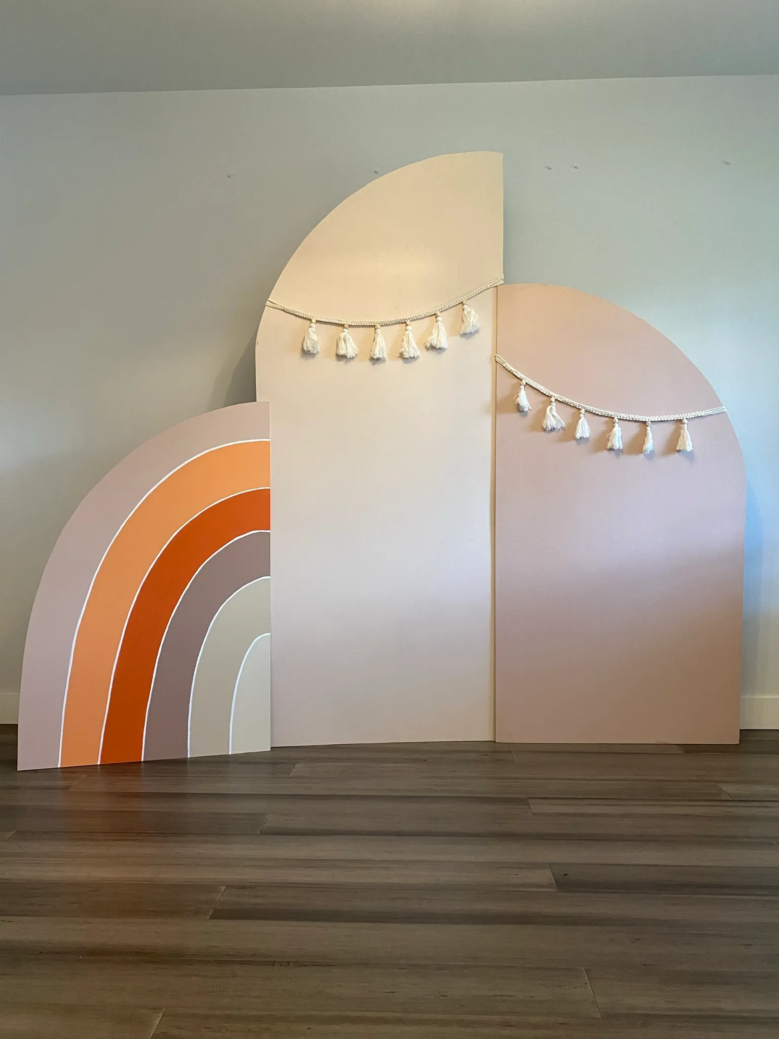 Panel #35 Orange Rainbow