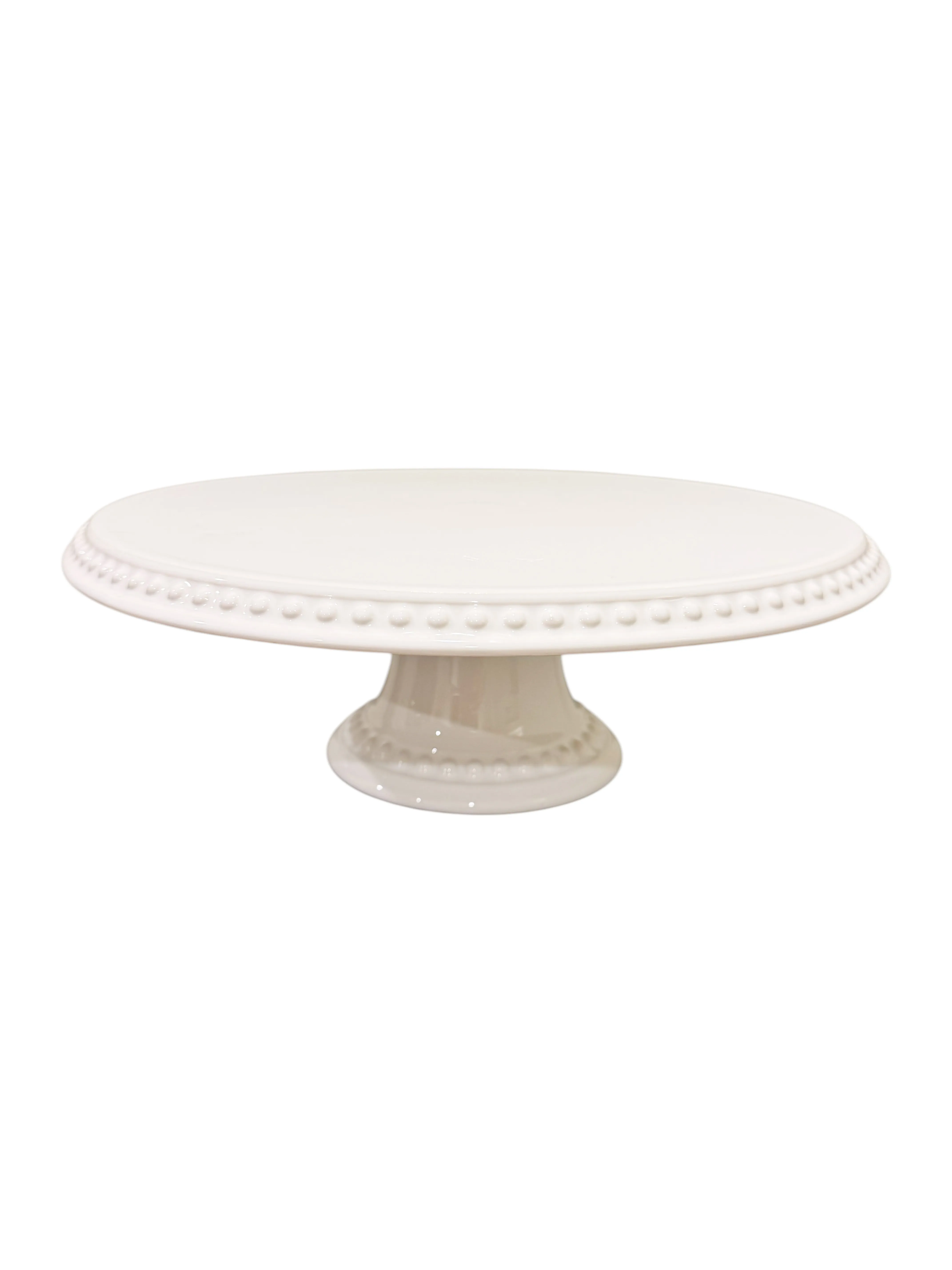 Large White Cake Stand