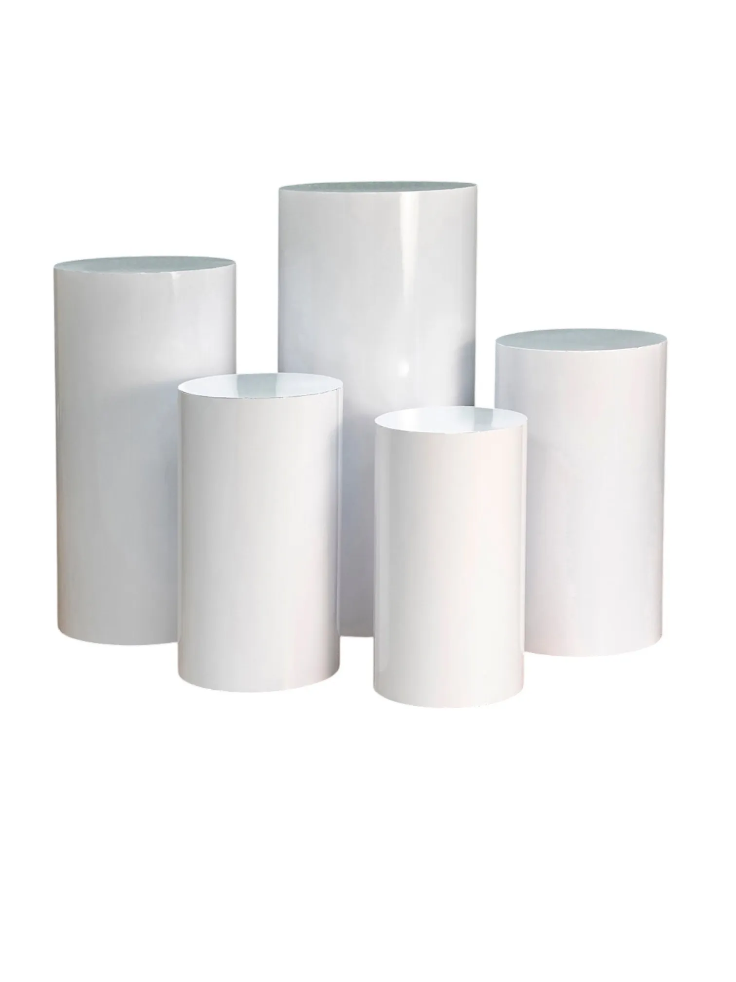 White Metal Cylinder