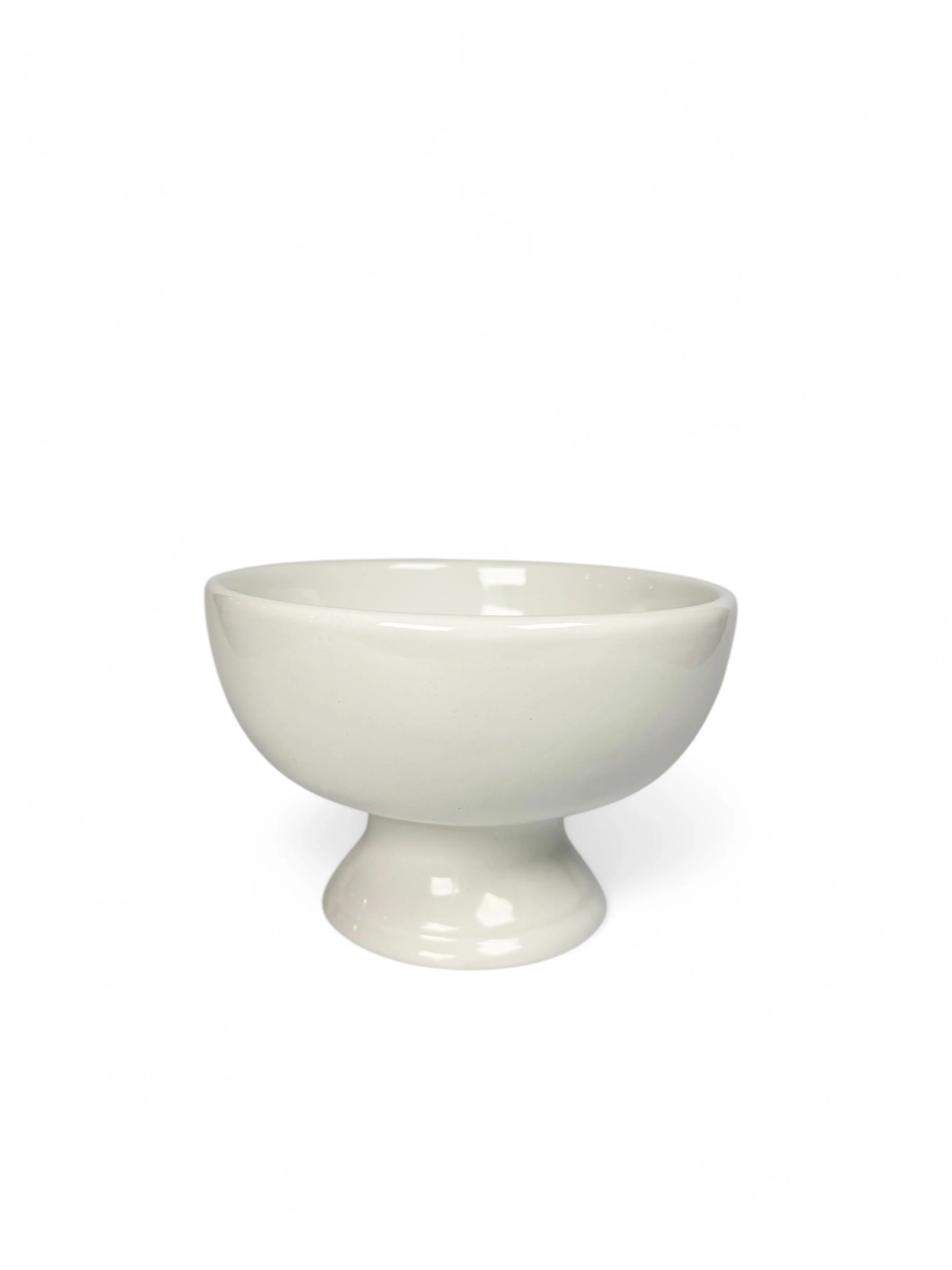 White Small Bowl Vase