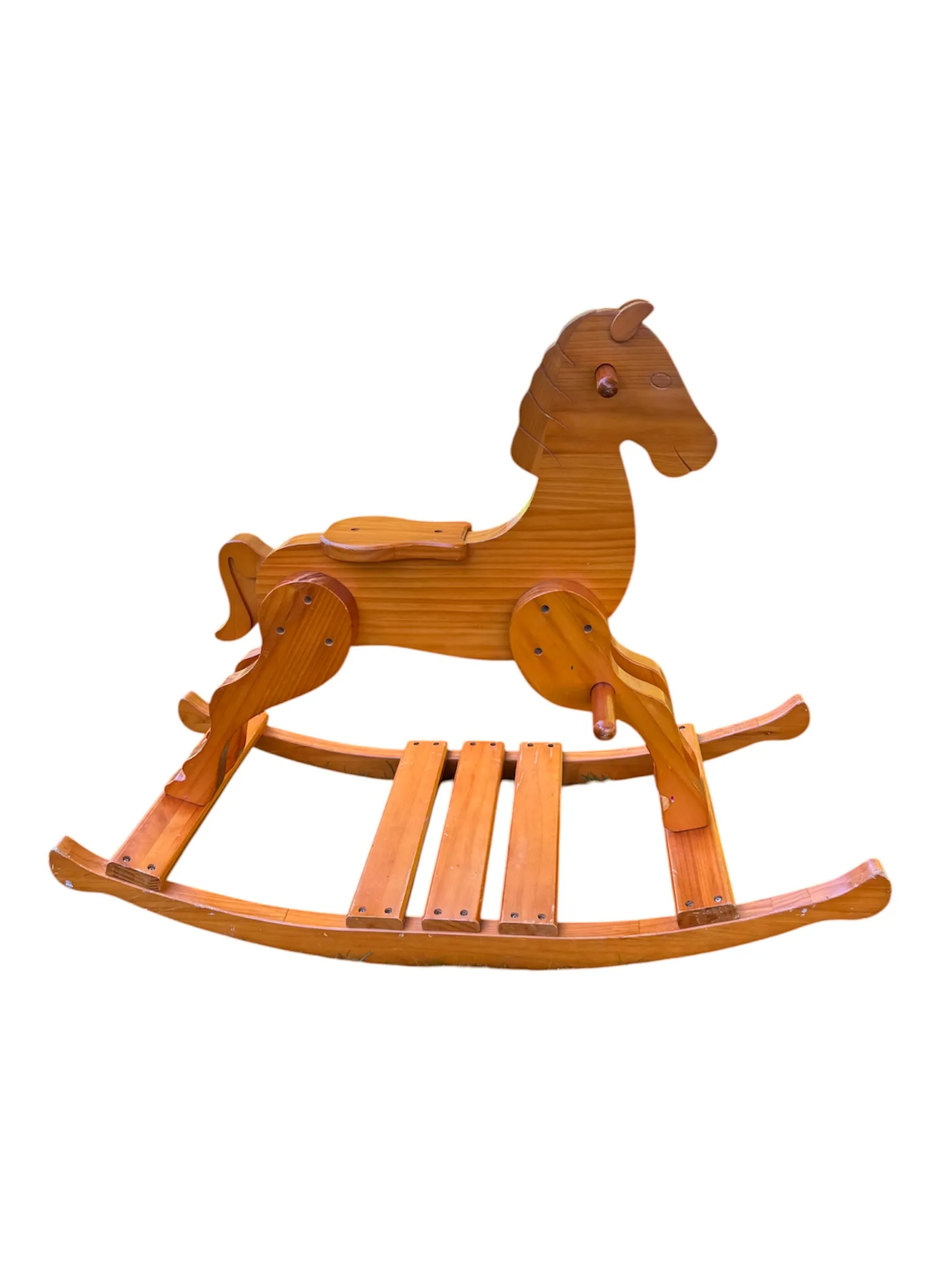 Wood Rocking Horse