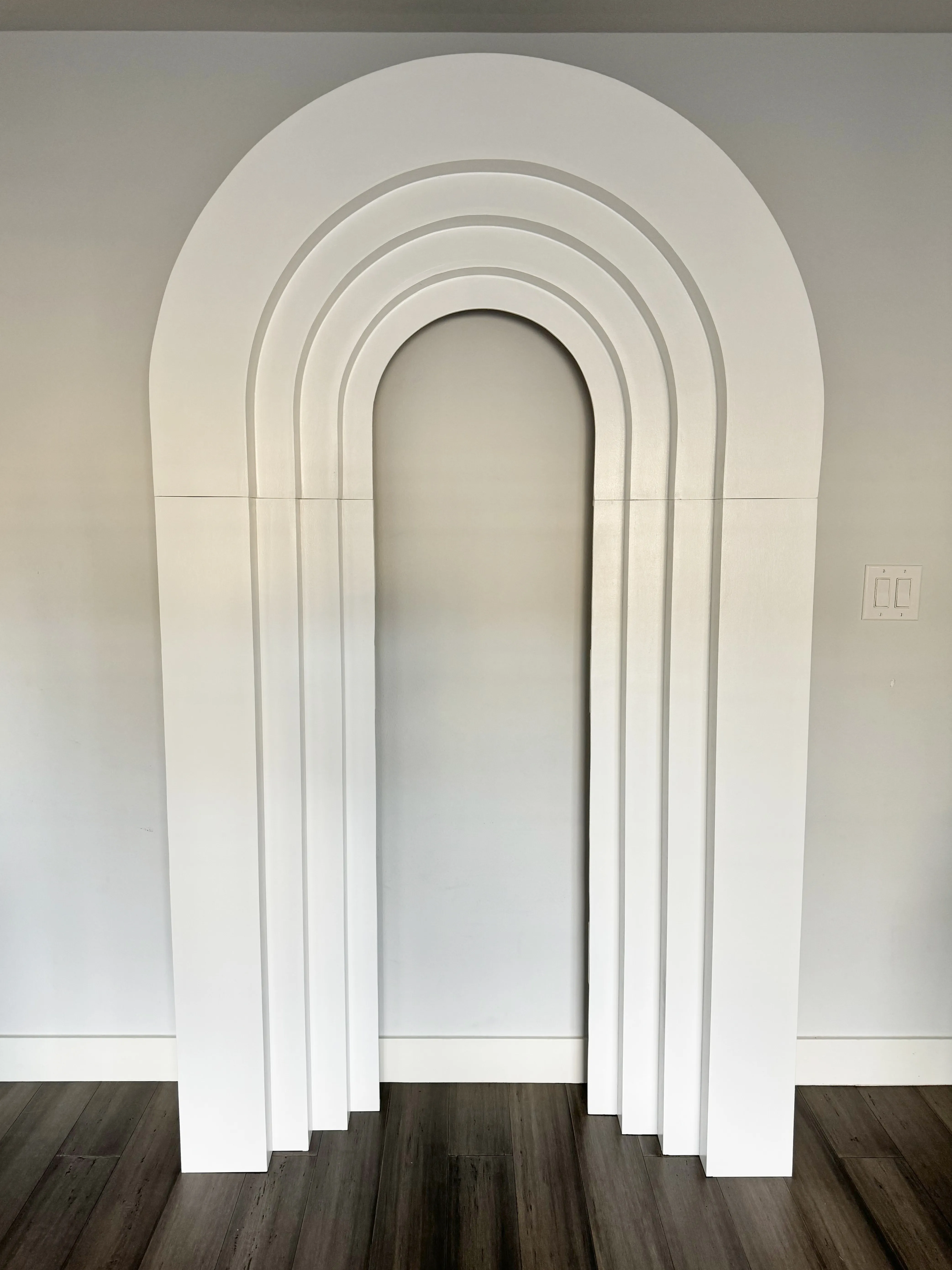 3D White Arch