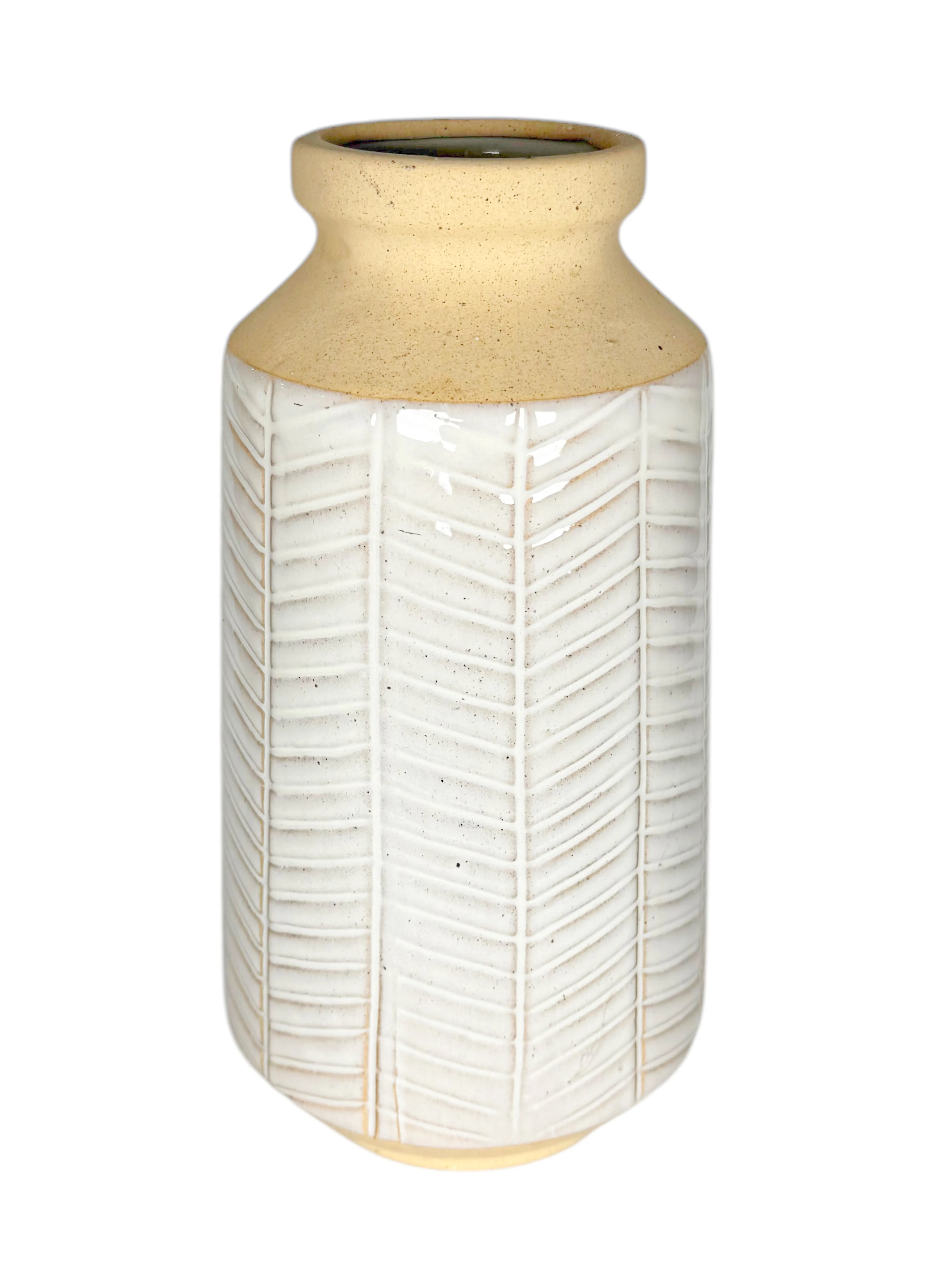 Boho Chevron Vase