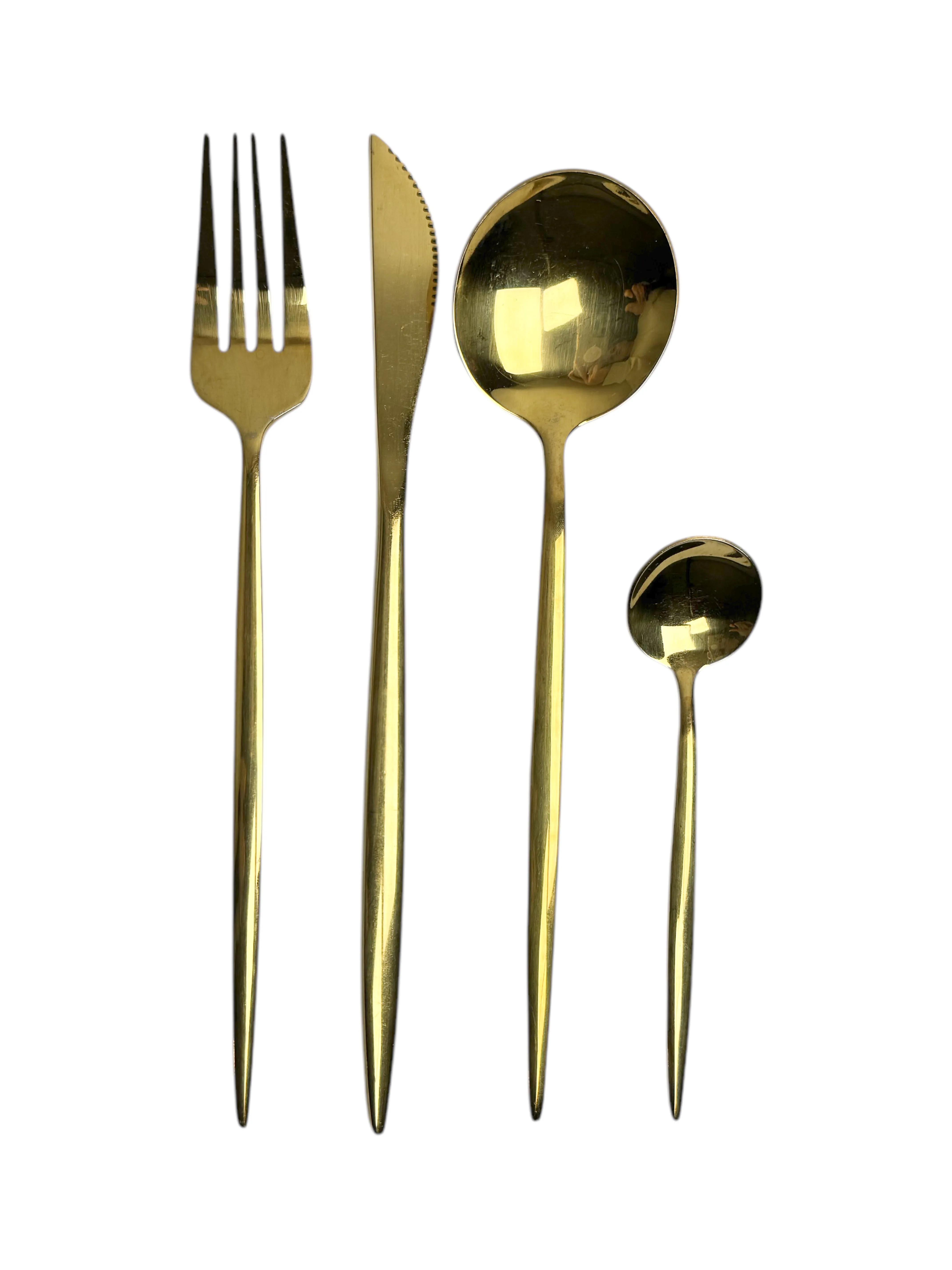 Gold Flatware