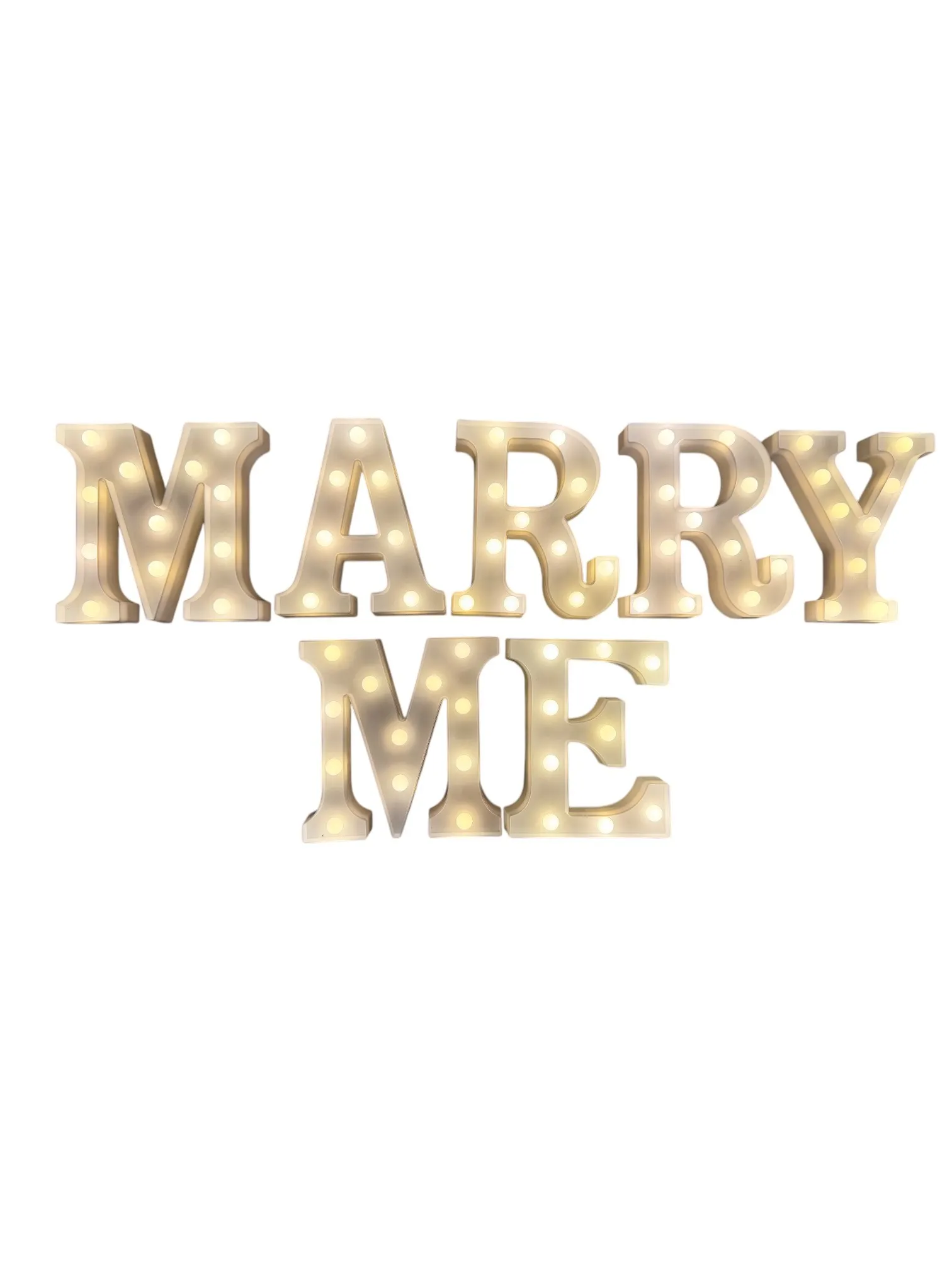 Marry Me Sign