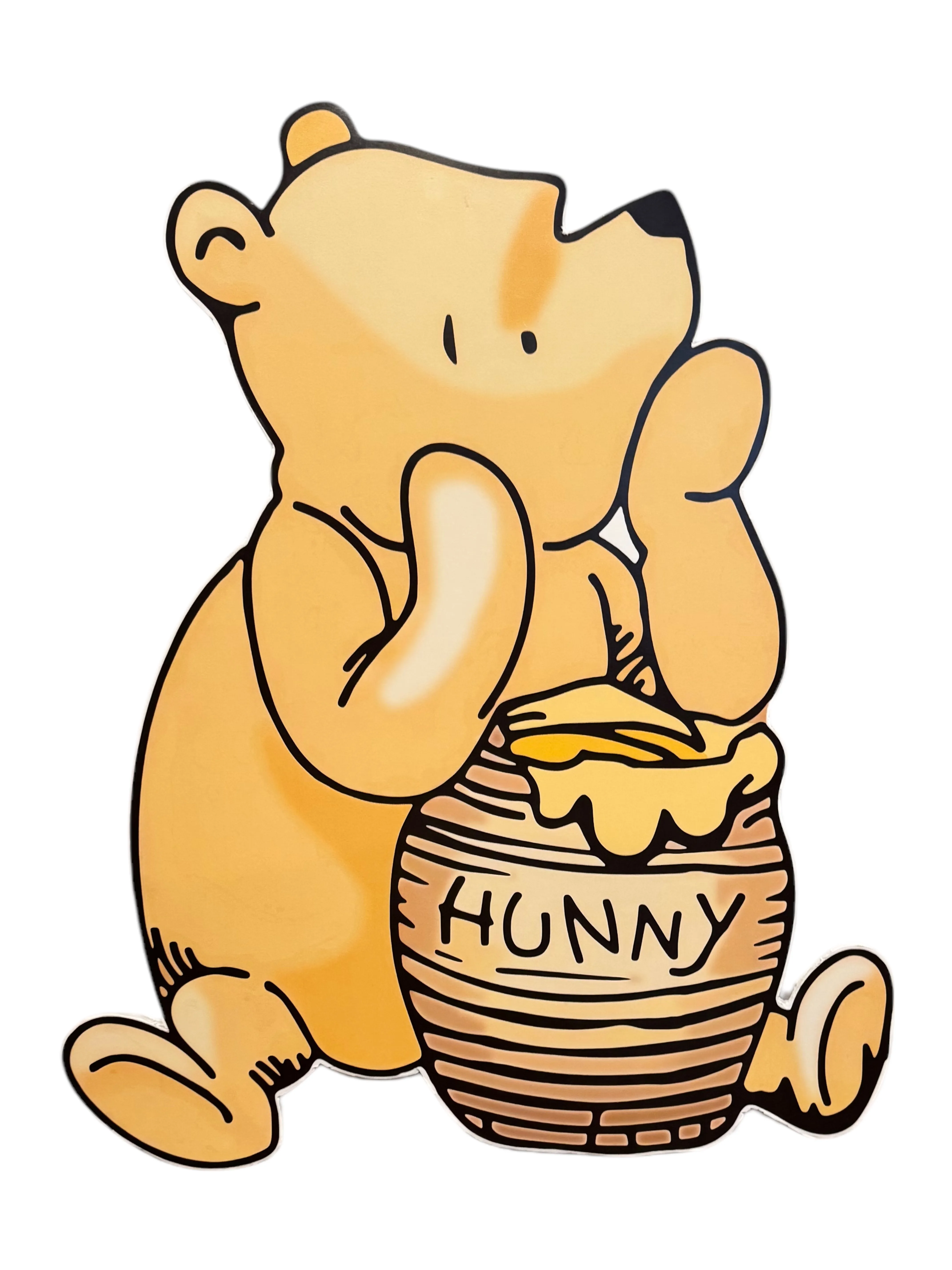 Winnie the Pooh Cutout Poster 